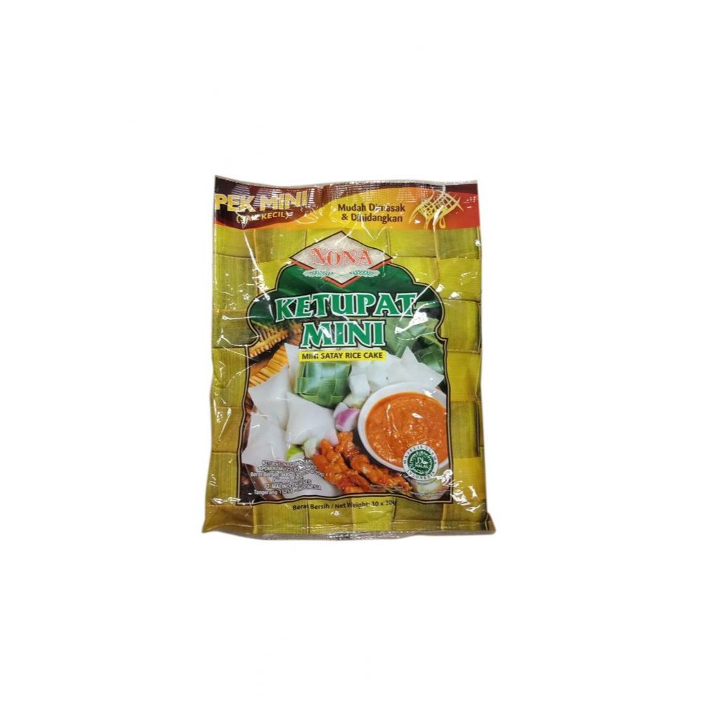 

Ketupat Mini Instant Merk Nona Isi 30 x 20 / 6 x 130 gram
