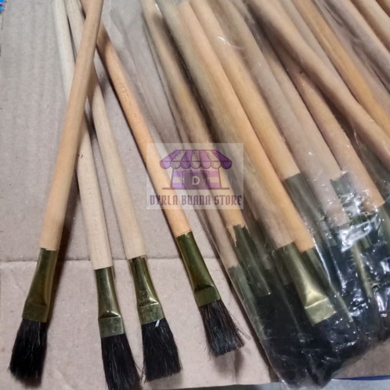 

Kuas oles mentega nastar/Kuas bulu kuas kue kering, isi 100pcs