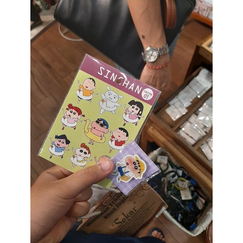 

STICKER SET SHINCHAN EDITION