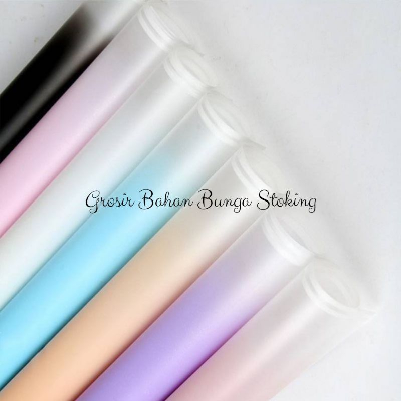 

FREE PACKING Waterproof Cellophane Ombre Kertas Buket Ombre Free Flower Wrapping Paper Ombre Kertas Buket Pembungkus Bunga Flower Wrapping Paper Rainbow Color Kertas Buket Pelangi