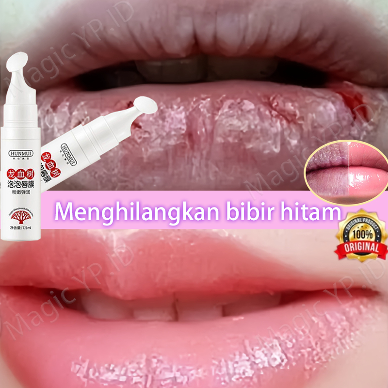 serum bibir untuk bibir hitam pencerah bibir penghilang bibir hitam gentle exfoliating perawatan bib