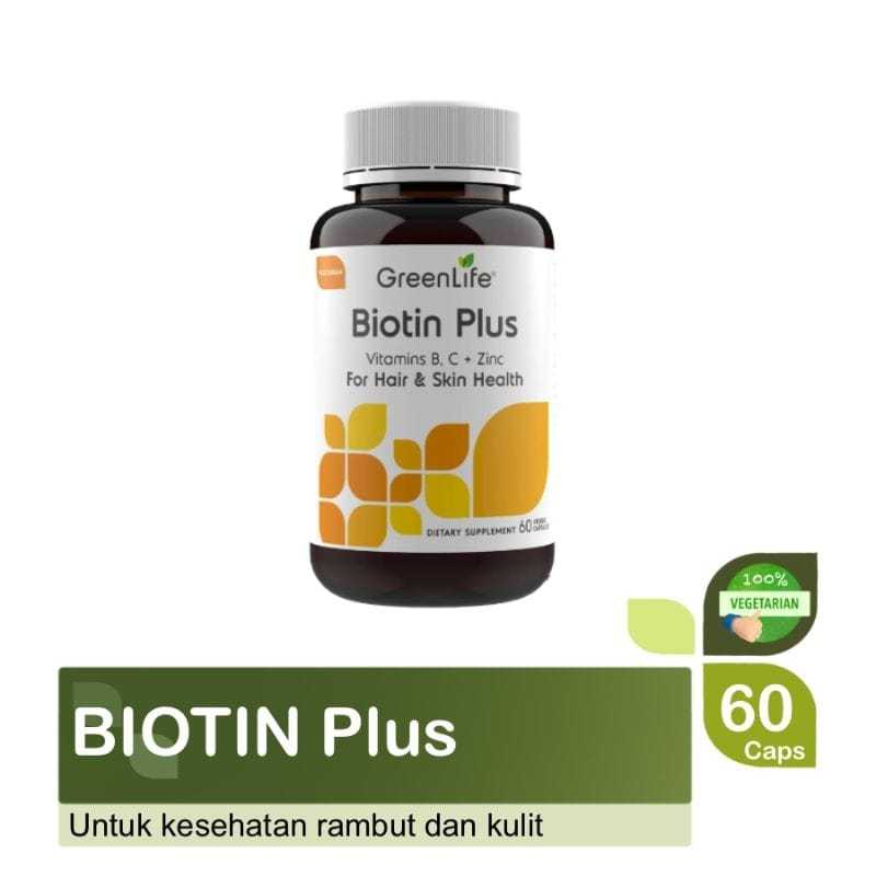 GreenLife Biotin Plus Suplemen Biotin Vegetarian