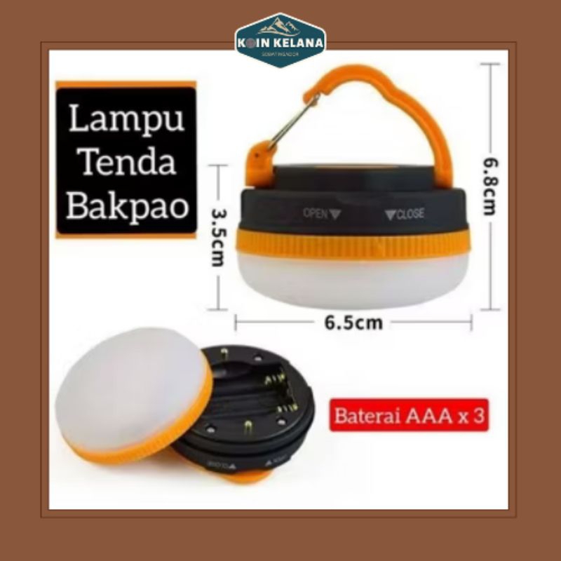 LAMPU TENDA BAKPAO