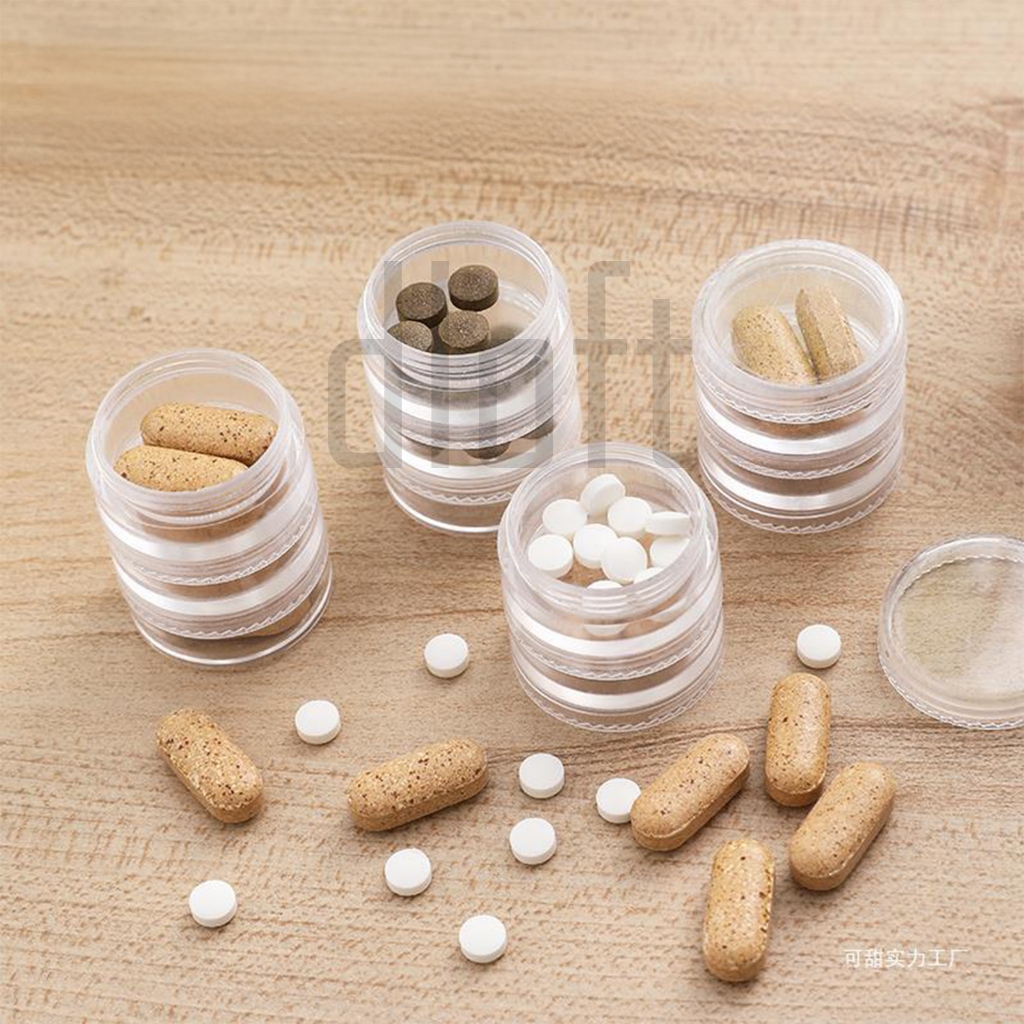 (MINIMAL 3 PCS) Pot 5gr Jar Susun/pot krem/tempat tablet/aksesoris/bumbu/resin/ tempat obat kapsul