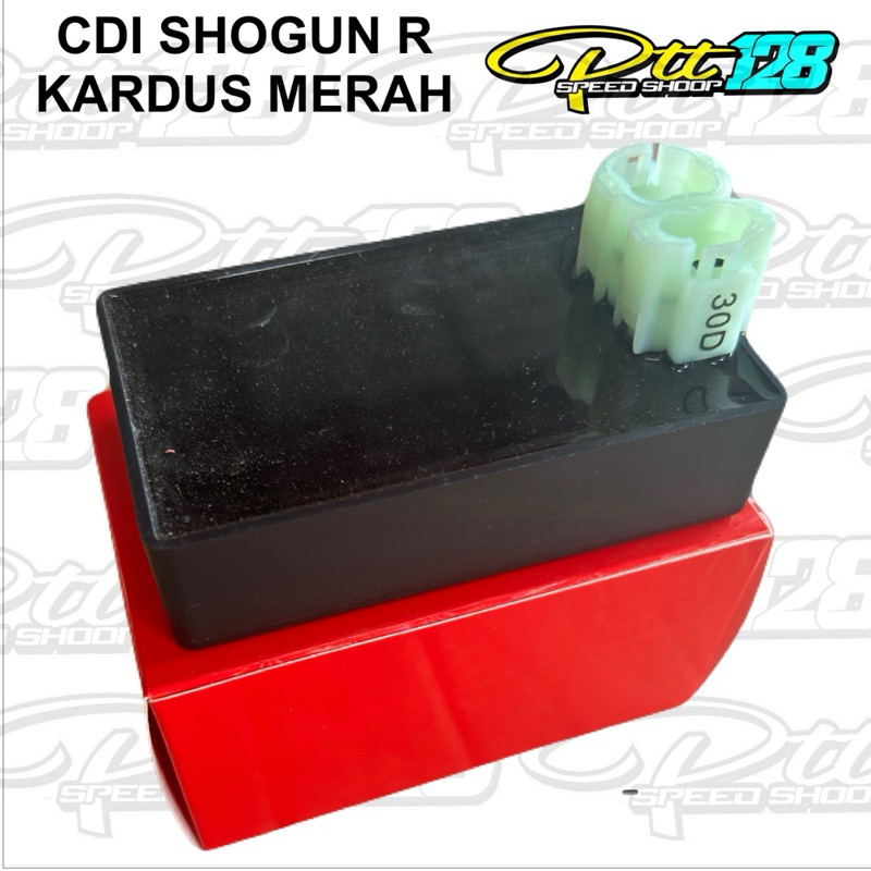 CDI SHOGUN KARDUS MERAH NO LIMITER  PENGAPIAN DC CDI GLMAX MEGAPRO CB KGD SHINDENGEN TIDAK ADA LIMIT