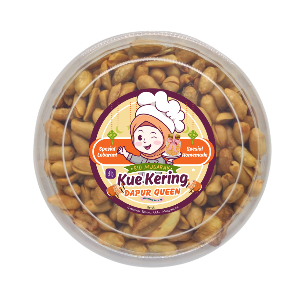 

Jual Kacang Bawang Goreng - Terlaris!! Isi 500 Gram ( 1/2 Kg ) - Kue Lebaran 100% Homemade