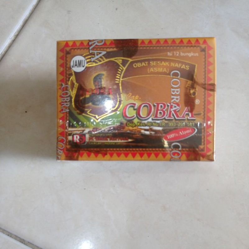 jamu cobra sesak nafas (asma) isi 12bks