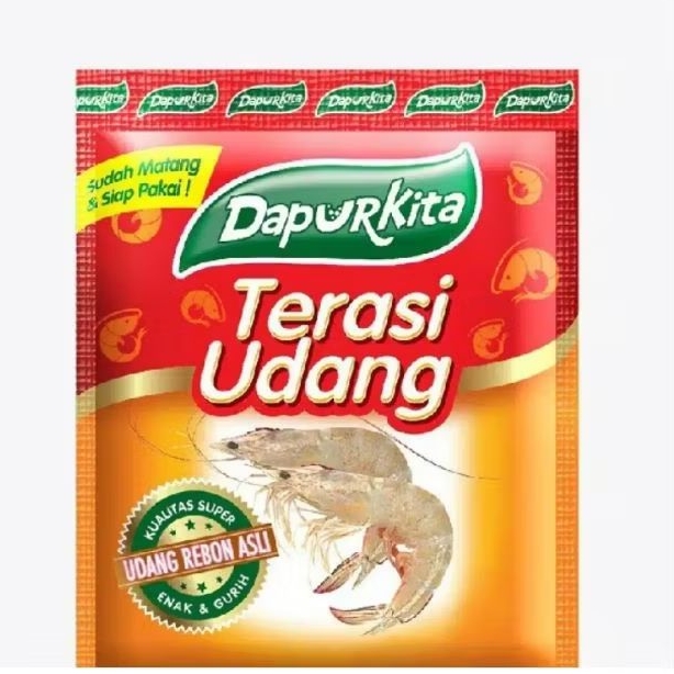 

TERASI UDANG DAPURKITA 4gr × 20pcs
