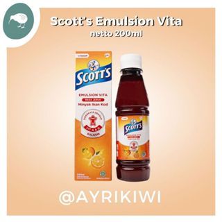 Scott's Emulsion Vita Rasa Jeruk / Vitamin anak / Omega 3