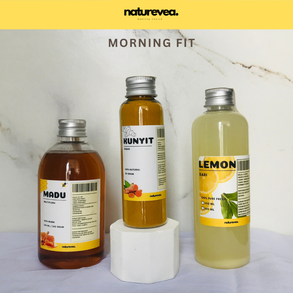 

Paket Morning Fit Drink 3 in 1 Minuman Sehat Madu Kunyit Lemon Herbal Alamiah