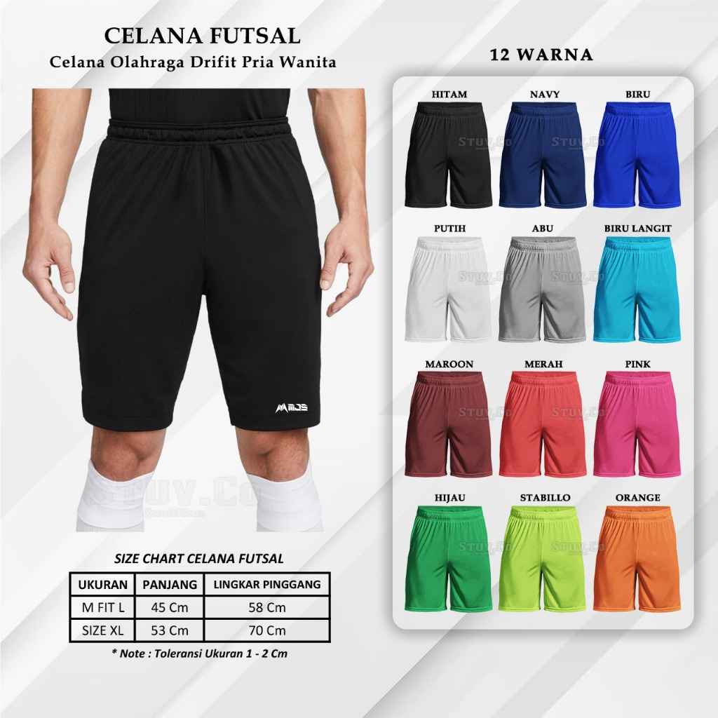 Celana Kolor - Celana Bola - Celana Futsal Dryfit