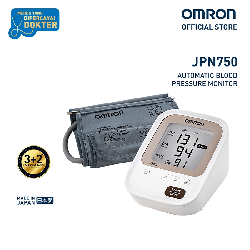 Omron Automatic Blood Pressure Monitor JPN 750 Tensimeter Digital