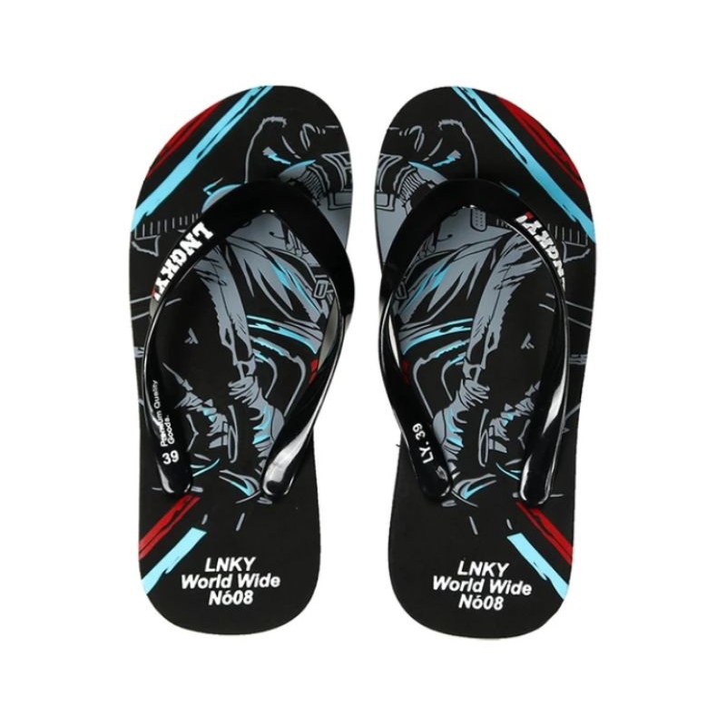 Sandal Jepit Pria Wanita Langky SYPR Chitarra Unisex Flip Flop