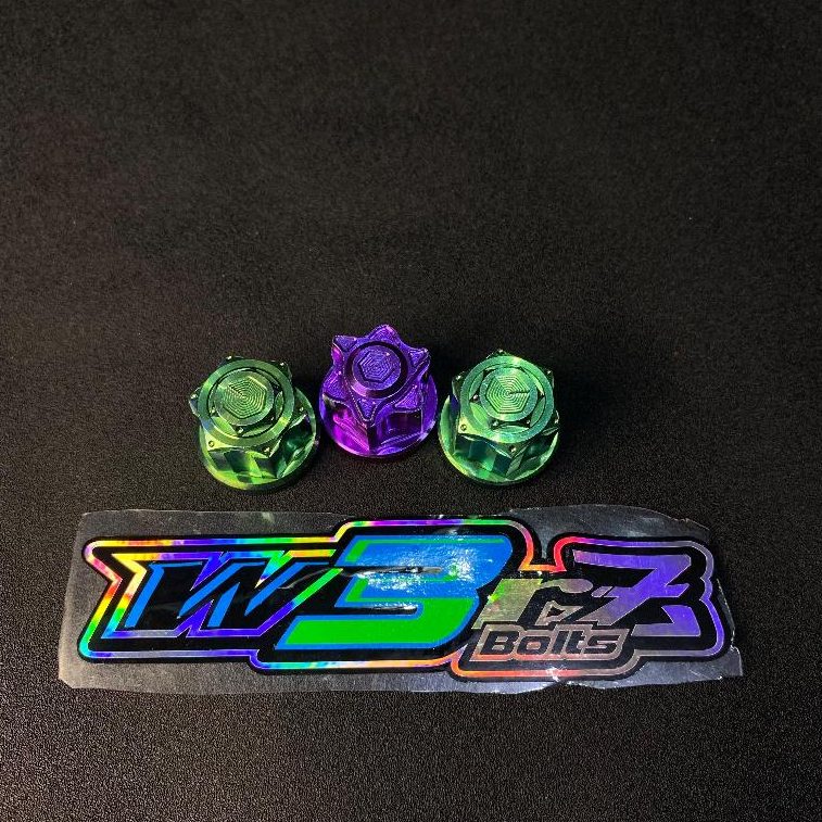 Mur 19 topi fivestsar original as roda depan titanium honda