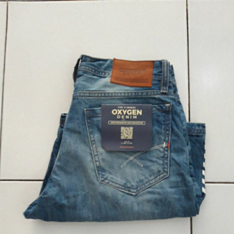 celana jeanspendek pria oxigen Denim8063103