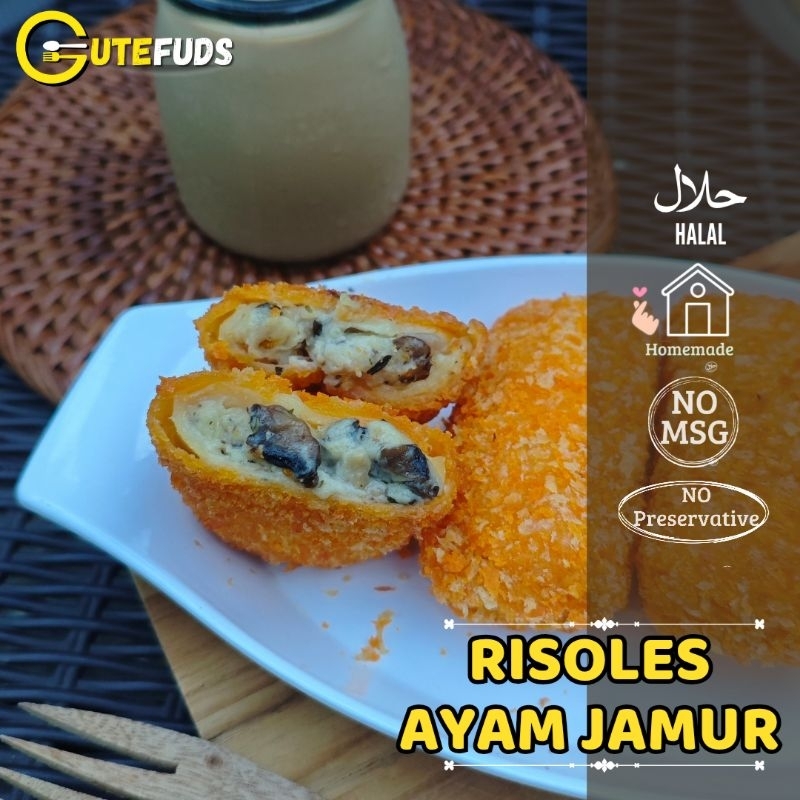 

RISOLES CHICKEN MUSHROOM PREMIUM NO MSG