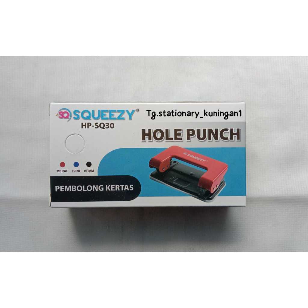 

Pembolong Kertas Squeezy No.30 HP-SQ30
