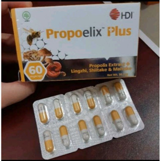 Propoelix Plus - Suplemen Madu - Imunitas Ekstra dan Anti Kanker - HDI ORIGINAL 100%