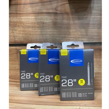 BAN DALEM SCHWALBE SV20 EXTRA LIGHT 700X23-28 80MM