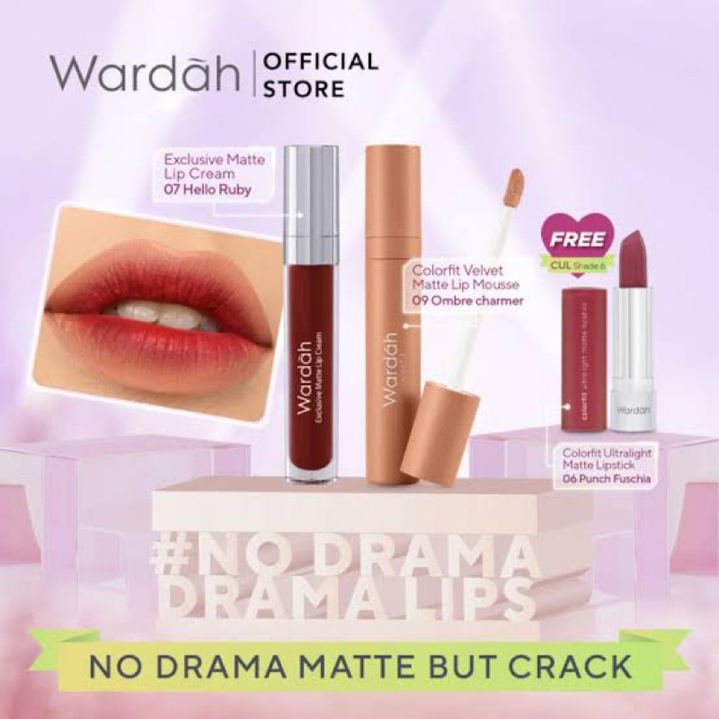 Ombre Lipmatte Wardah