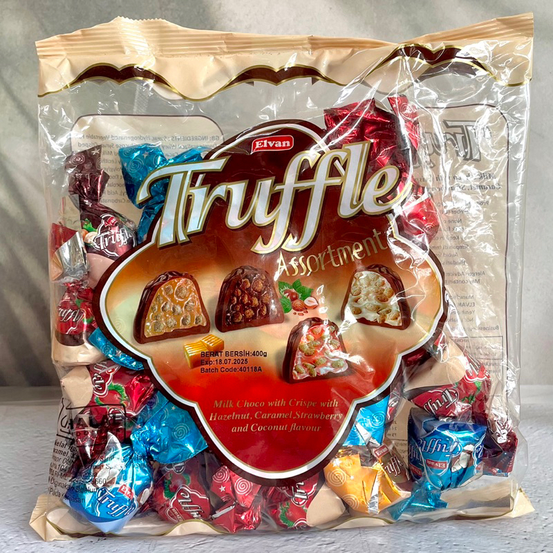 

Permen Cokelat Truffle Elvan Arab