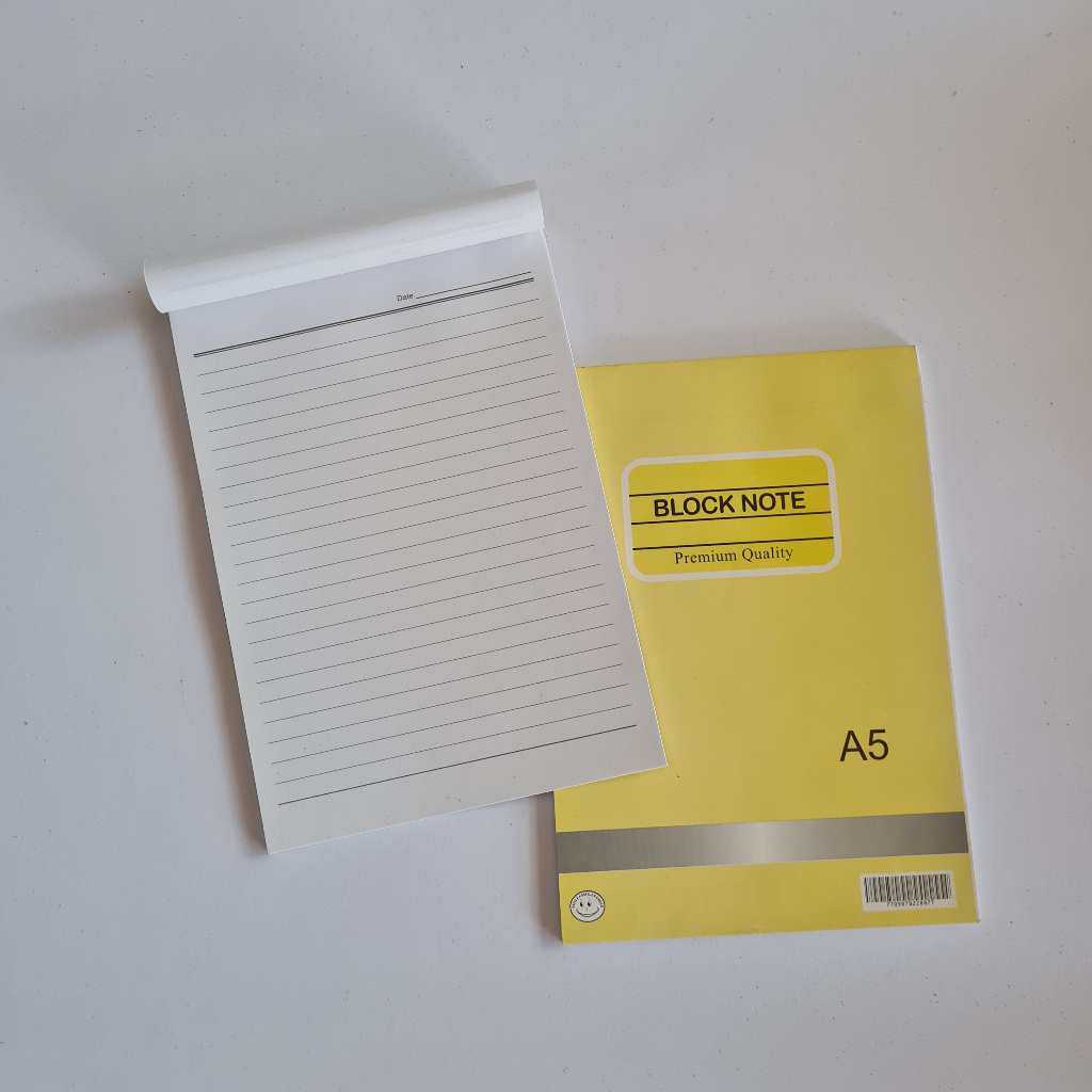 

Block Note A5 SMILE, bloknote