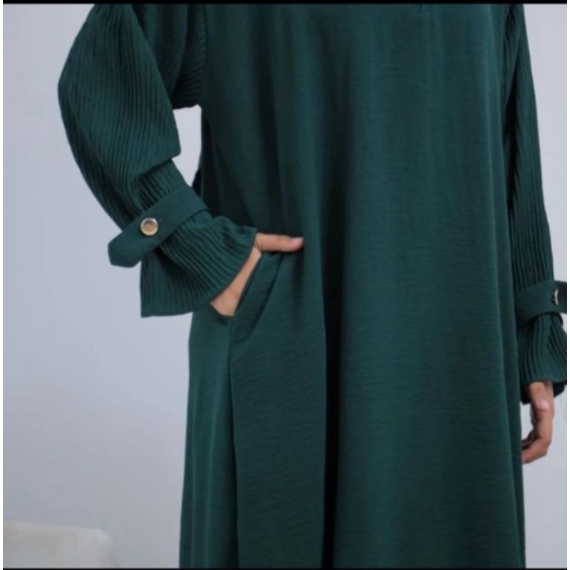 Abaya/Gamis Set Hijab (Gamis Haji Umrah )