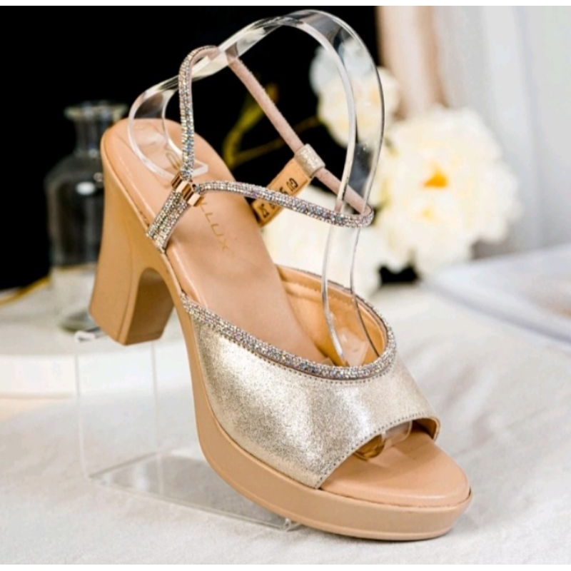 SEPATU SENDAL HEELS/SENDAL HEELS POLLUX WPO GU51