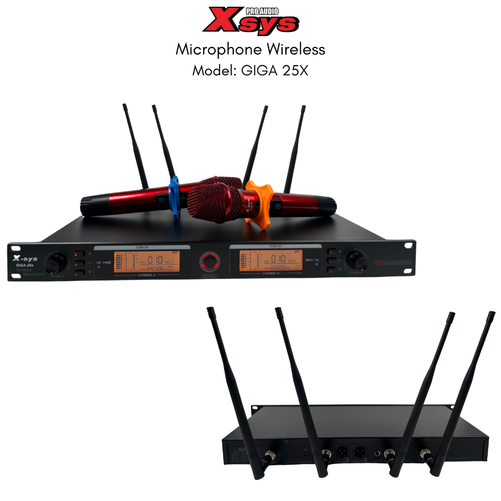 MIC WIRELESS XSYS TYPE GIGA25X