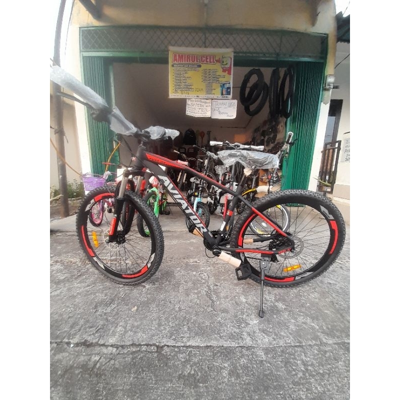 sepeda aviator 2689 AH velg tinggi uk 27,5 rem minyak