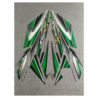 STRIPING STIKER LIS STANDAR HONDA SUPRA X 125D 2006 | STIKER SUPRA X