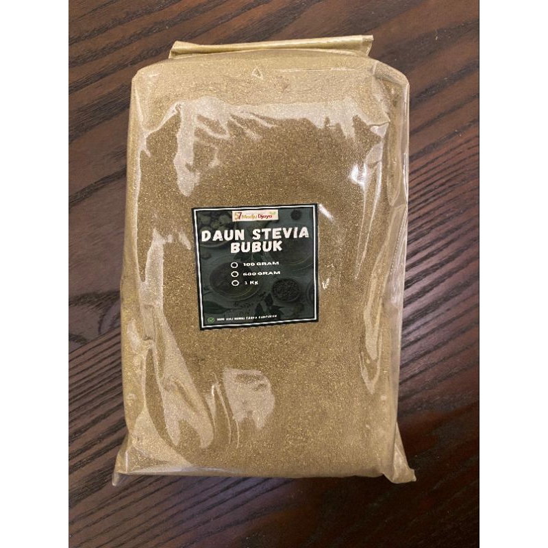

Daun Stevia bubuk 100 gram murni tanpa campuran