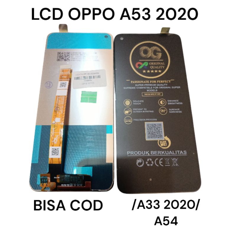LCD TOUCH SCREEN  LAYAR  LCD HP OPPO A53 2020 / A33 2020/A54