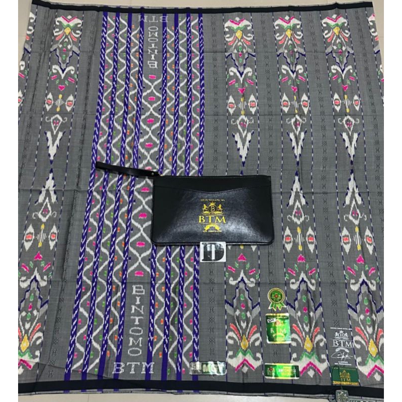 *SARUNG BTM MGT MGN ORIGINAL FUL SUTRA 100% SISIR BENANG 210/2 %**SULAM TANGAN**