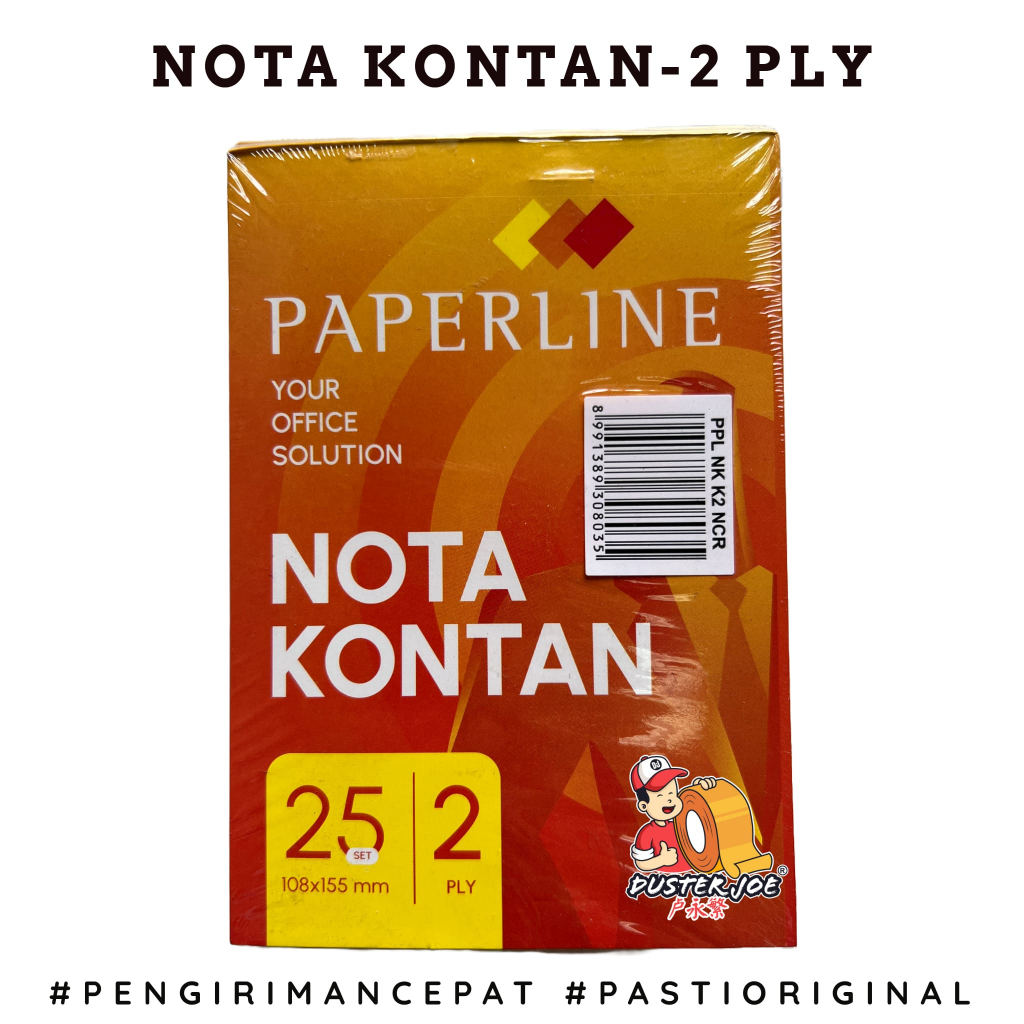 

Nota Kontan kecil Paperline 2 ply/ Buku Nota PER 1 BUKU