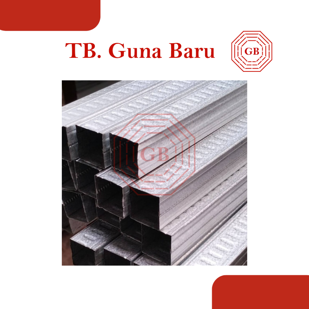 Hollow 4x4 0,3mm / Holo Gypsum / Hollow Plafon / Holow Rangka / Holo Plafon Tebal 0,3