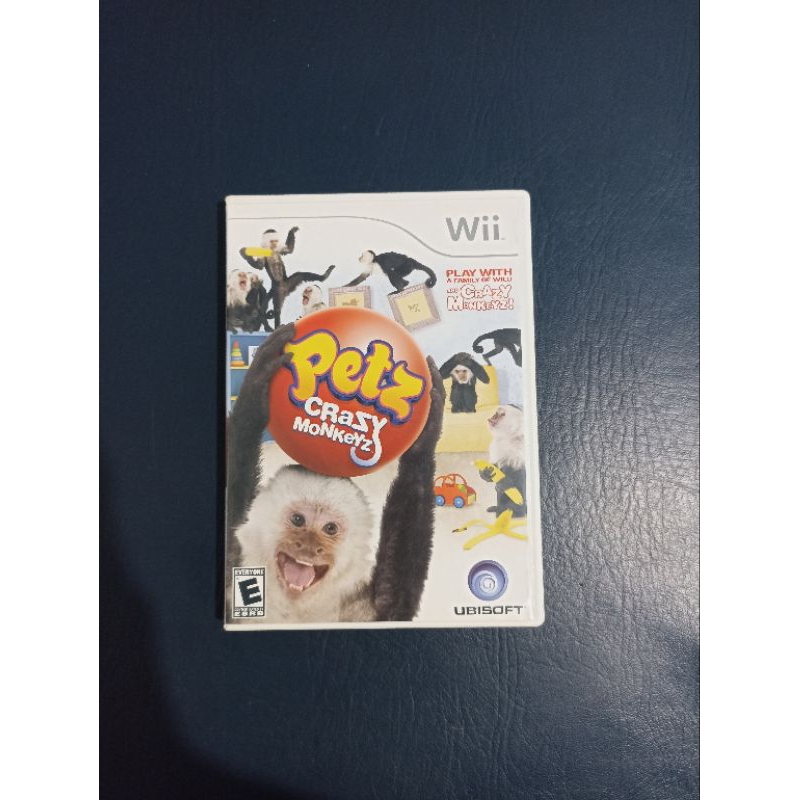 Nintendo Wii Petz Crazy Monkeyz BD Kaset CD Game Games Ori Original