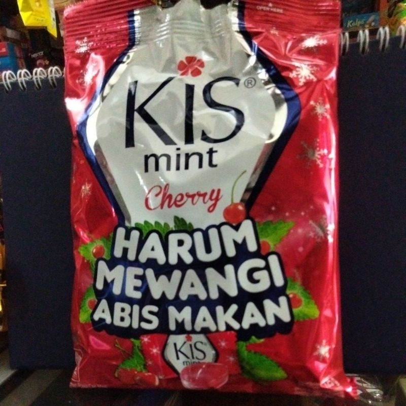 

PEREMEN KIS MINT CHERRY 125 GR(ISI 1 PAK)