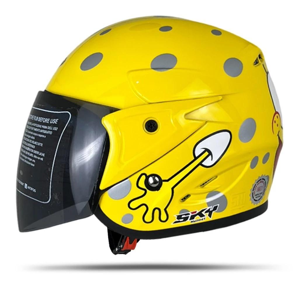 Helm Helem Anak Laki Laki Perempuan Usia Umur 5 6 7 8 9 10 11 12 Tahun GHG Original Motif Lucu