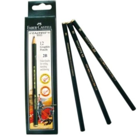 

Pensil faber-castell 2B