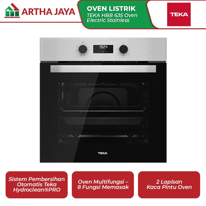 TEKA HBB 635 OVEN ELECTRIC STAINLESS / Oven Listrik Tanam Teka