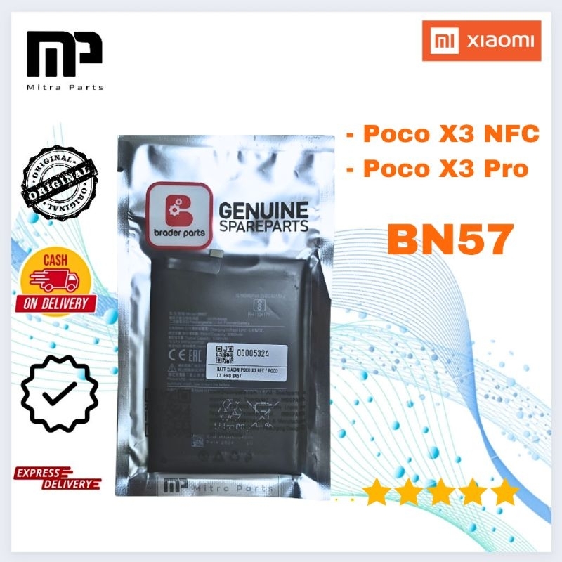 BATERAI XIAOMI POCO X3 NFC / POCO X3 PRO BN57
