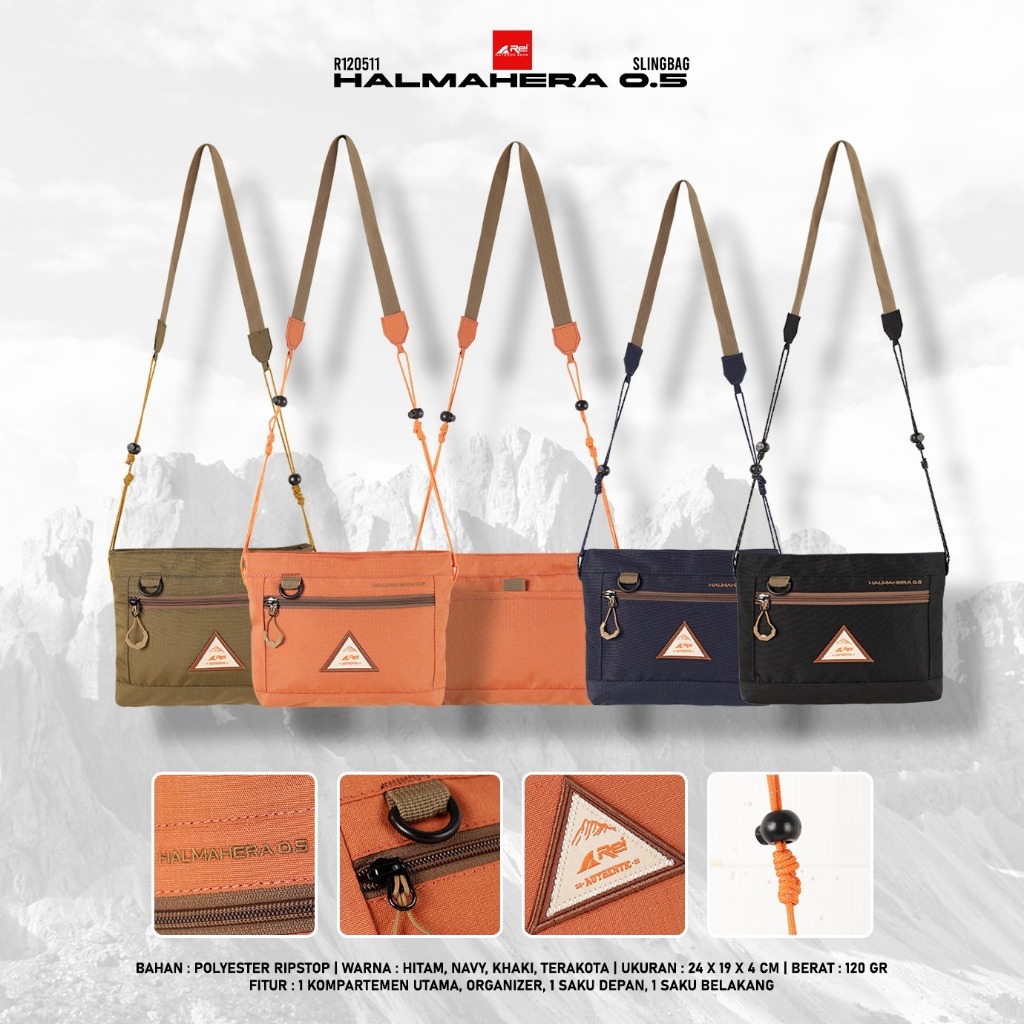Tas Selempang Pria Halmahera 0.5 Arei Outdoorgear