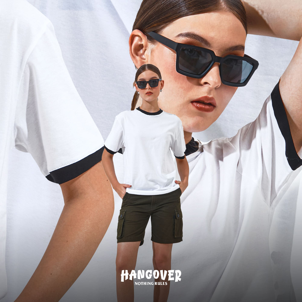 Hangover - STRIPE - Kaos Lengan Pendek Pria & Wanita