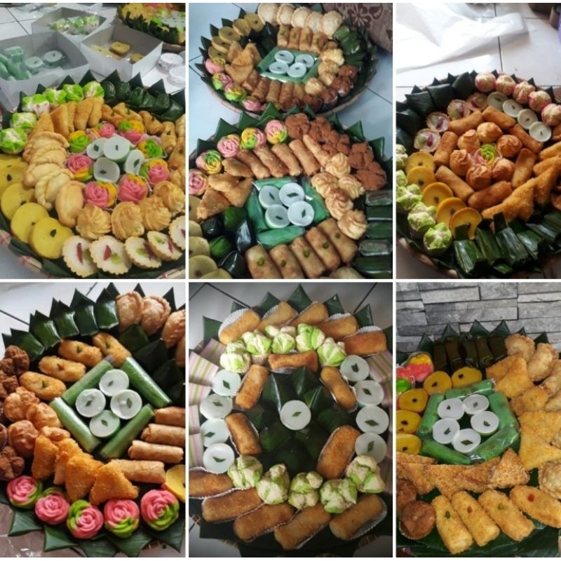 

Kue tampah ekonomis isi 50-60 kue