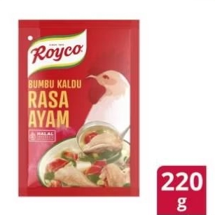 

ROYCO BUMBU PENYEDAP RASA KALDU AYAM 220g