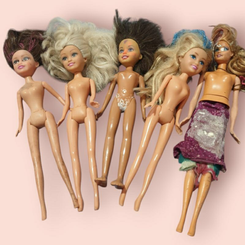 Mainan boneka minusan mix brand (barbie, mh, dll)