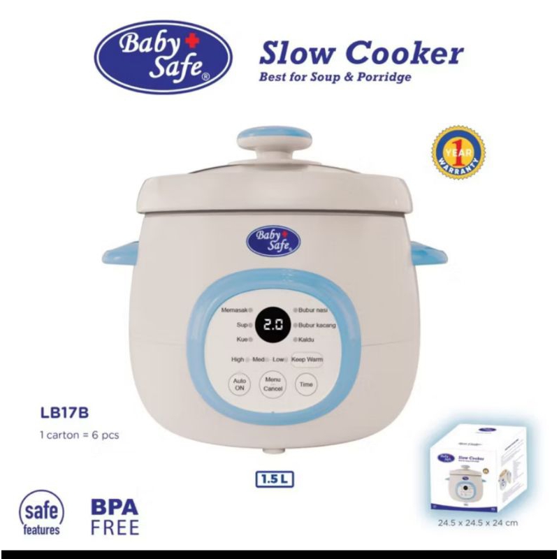 Babysafe slowcooker lb017