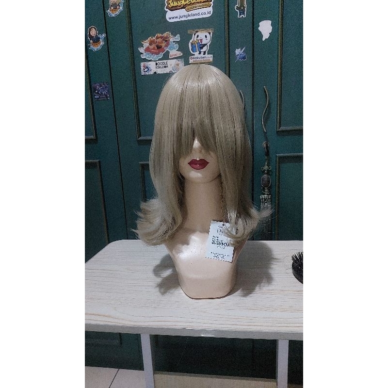 Wig Base Ash Blonde 40cm