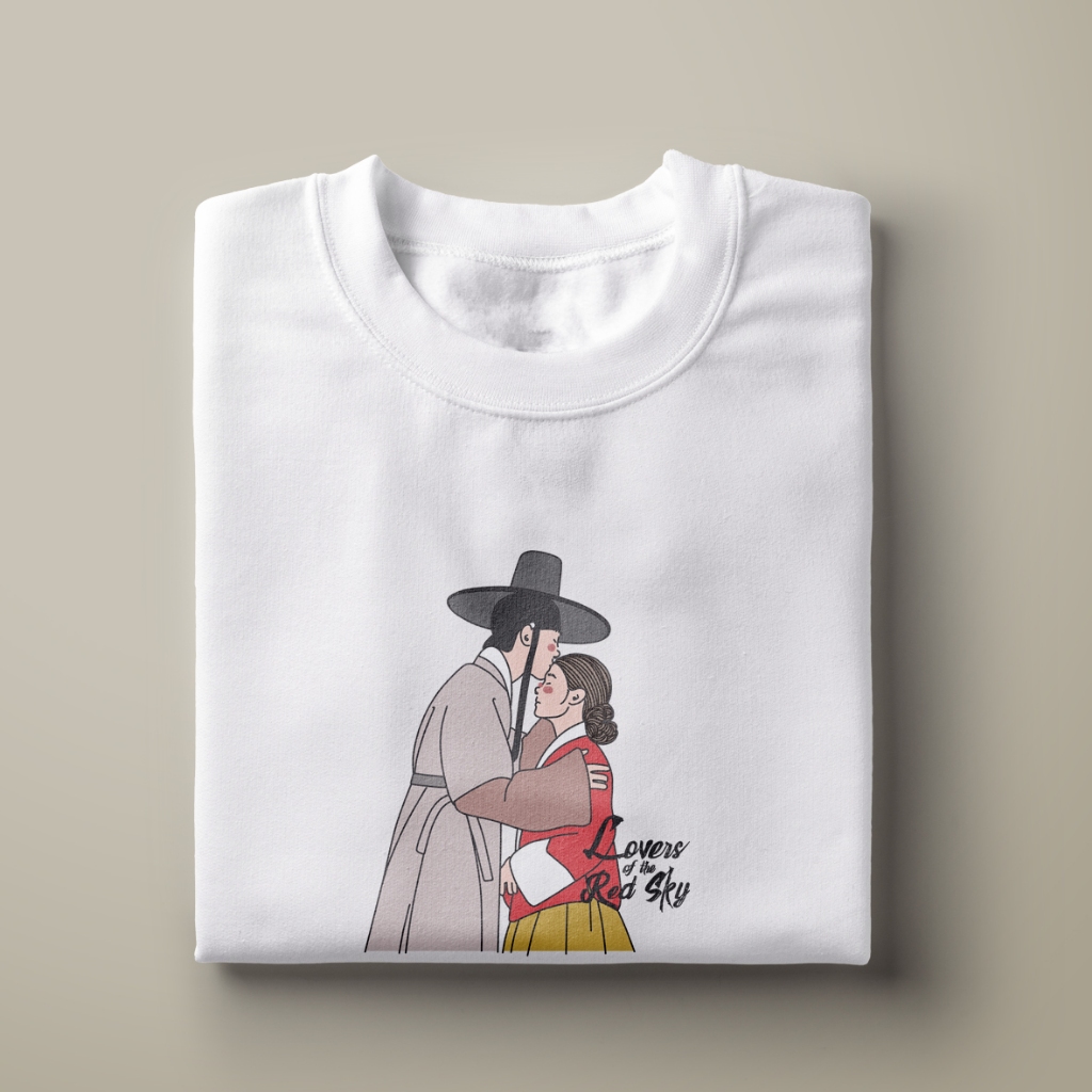 KAOS KDRAMA Lovers of the Red Sky KOREAN DRAMA T-SHIRT KOREAN DRAMA KDRAMA MERCHANDISE KAOS DRAMA KO
